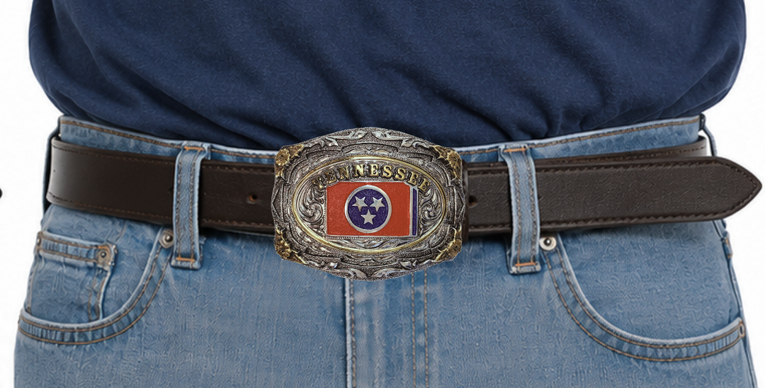 Tennessee Flag Buckle