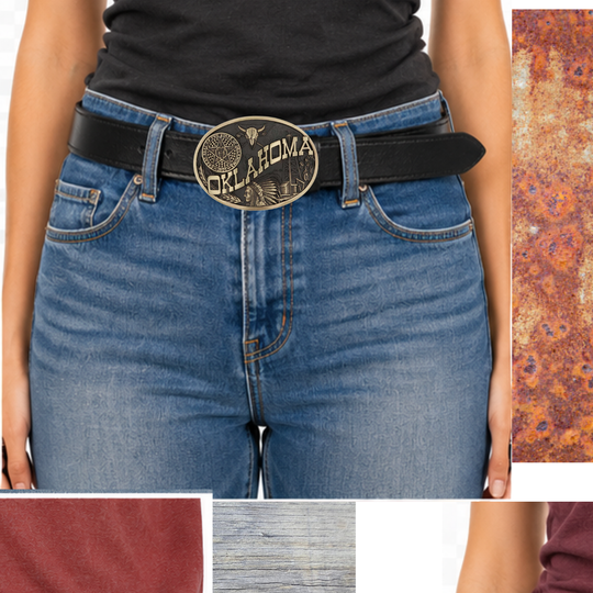 Oklahoma State Buckle