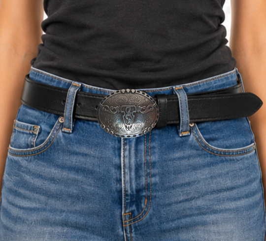 The "Wright Longhorn" Buckle