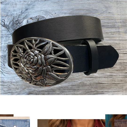 "El Rosa" Buckle Combo Set