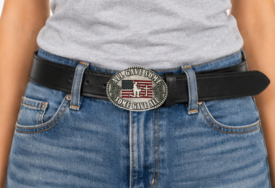 All Gave Some Some Gave All Buckle