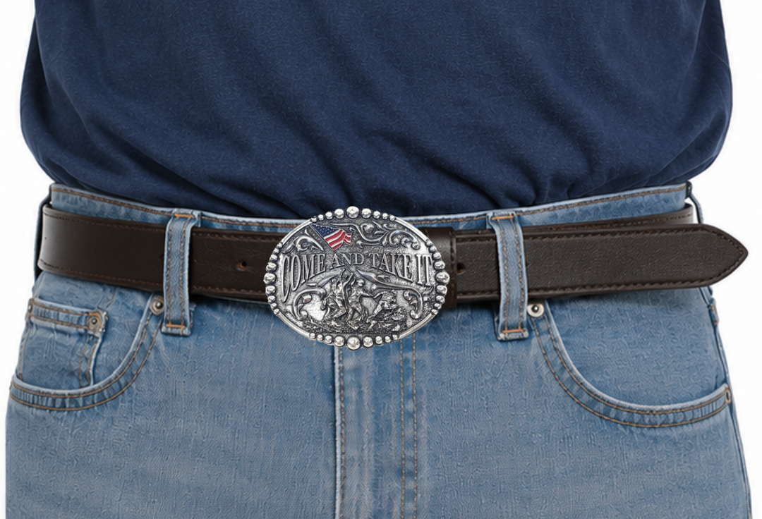 Come and Take It Belt Buckle