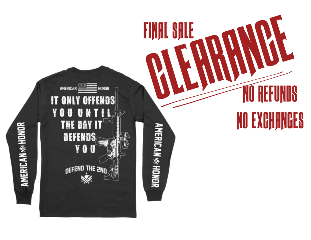 American Honor Defend Long Sleeve  CLOSEOUT!