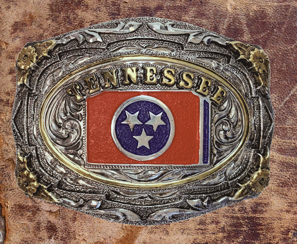 Tennessee Flag Buckle