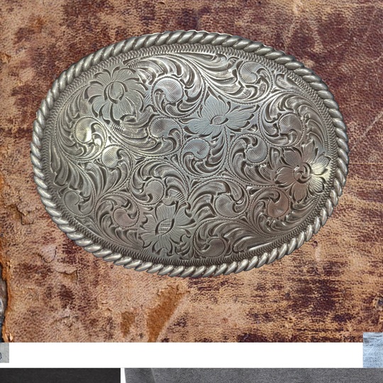 "The Cimarron" Western Buckle