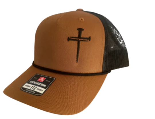 3 Nail Cross Hat
