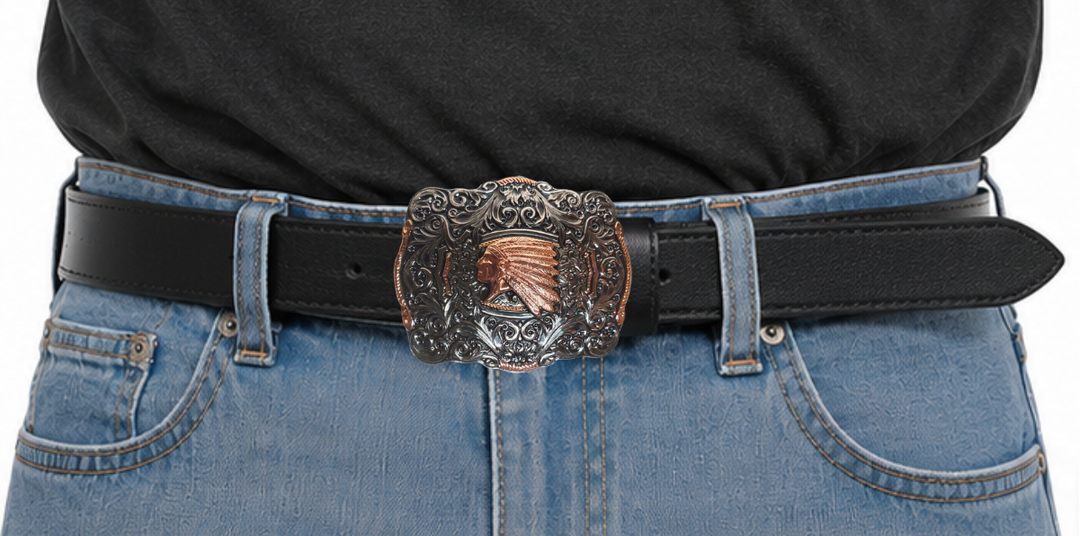 The "Red Cloud" Buckle