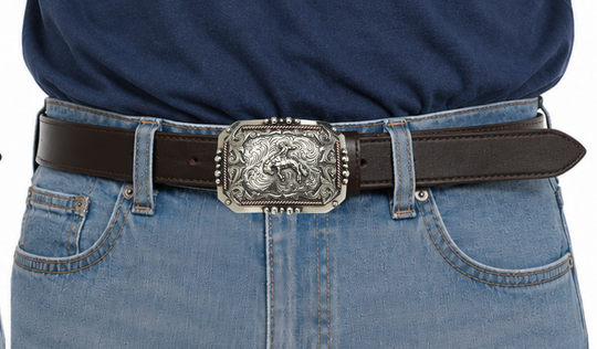 "The Drop" Bronc Belt Buckle