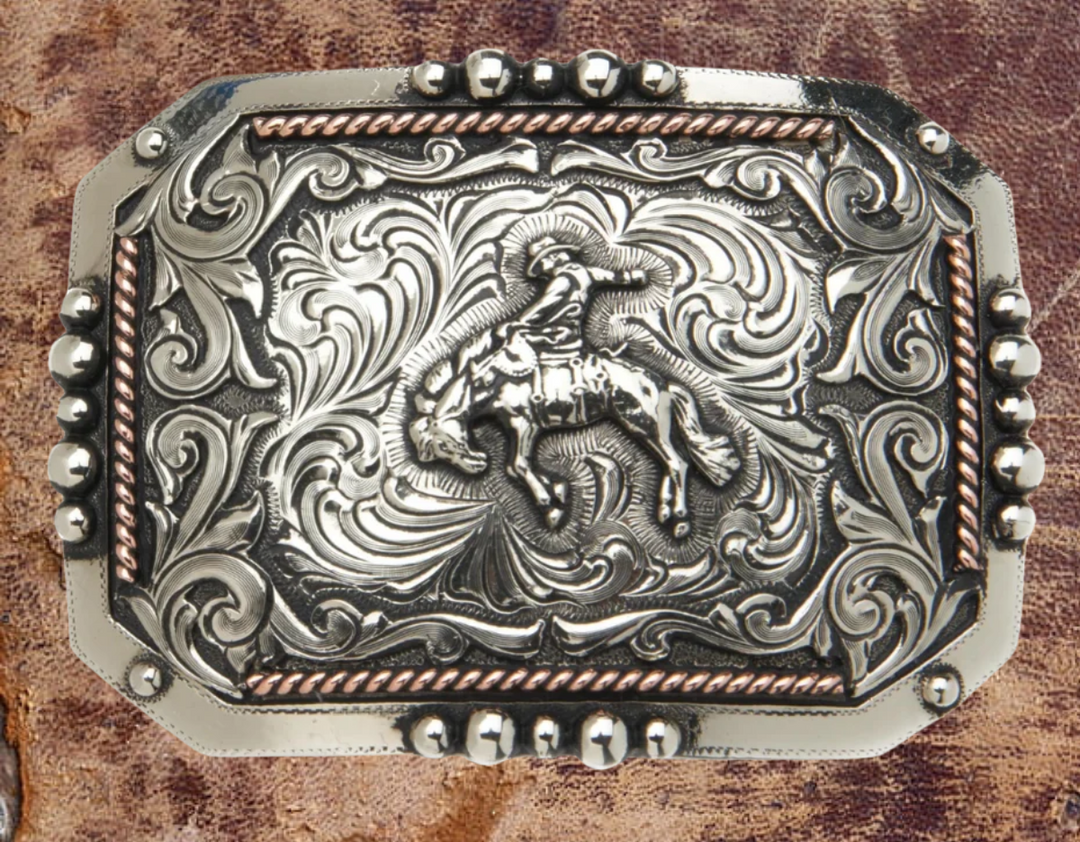 "The Drop" Bronc Belt Buckle