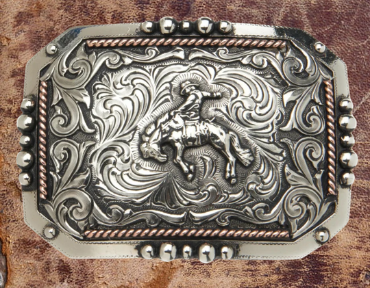 "The Drop" Bronc Belt Buckle