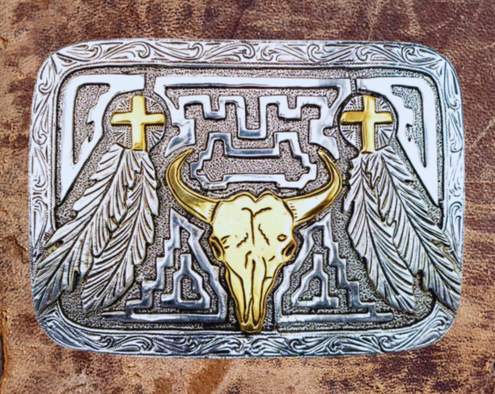 The 'Buffalo Canyon' Belt Buckle