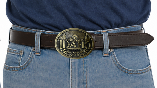 Idaho State Buckle