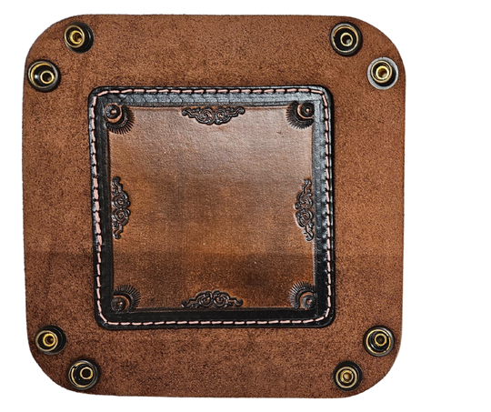 "The Franklin" Tooled Valet Tray REDUCED!