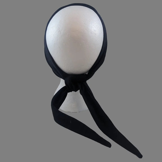 Black Tie Back Head Wrap CLOSEOUT!