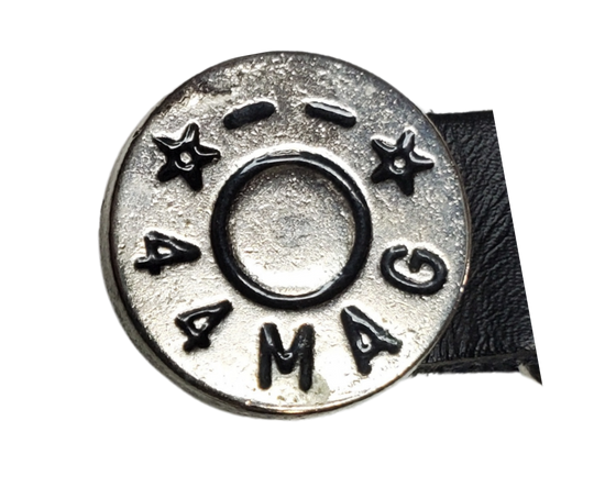 Vest Chains...a great accessory for your vest. Sure they look great but they offer some great options for your riding. In our experience most folks will use at least 2 but some will go with more, it's your choice. These options are the basic chrome plated double chain with leather ends (with exception of Single Chain). The average length is approx. 4"- 4 1/2" long. Snaps are attached with a leather folded part. Please note the ladies vests snap opposite side to the men. Each Sold Individually. 