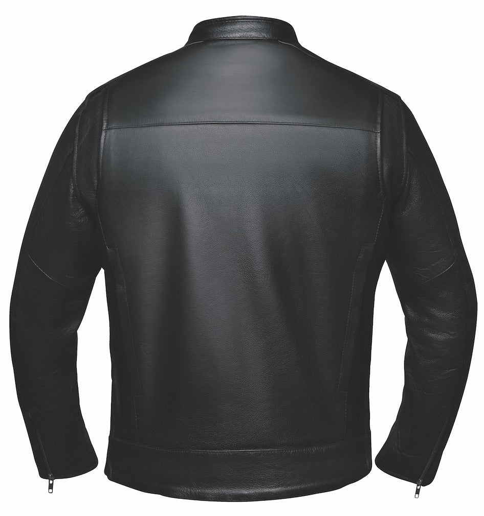 The "Scooter" Leather Motorcycle Jacket