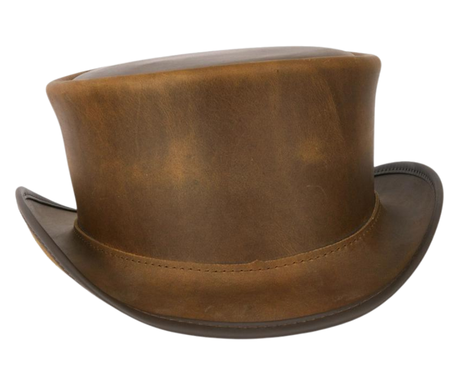 The Marlow Leather Top Hat