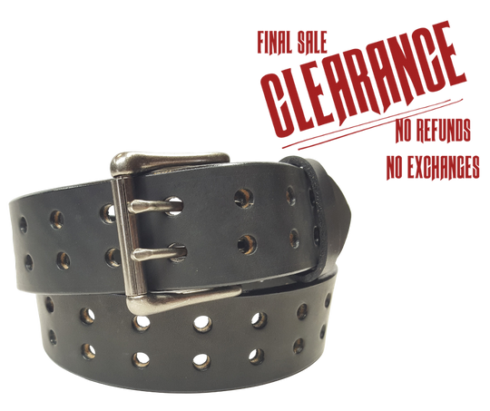 The "Amarillo" Extra Heavy Leather Belt