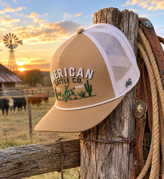 Built for the moment that makes legends. The 8-Second Hat locks in that desert grit with a flat bill profile, bronc silhouette, and cactus-covered badge. Finished with a rope detail and mesh back, it’s made for riders, roamers, and rule breakers. Available in our Smyrna TN shop not far from the Franklin Rodeo.

Structured snapback fit and Flat bill
White cord trims base of crown
Durable cotton/poly blend build