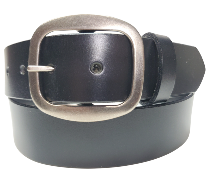 Go retro with our Ashbury Leather Belt, channeling those far-out 60's and 70's vibes! The 1 1/2" strap comes in classic Black or Brown, perfect for pairing with your trusty jeans and that beloved Grateful Dead tee. Feeling adventurous? Snap off the buckle for a quick style switch-up! Swing by our Smyrna, TN shop—just a stone's throw from Nashville's happening downtown scene.