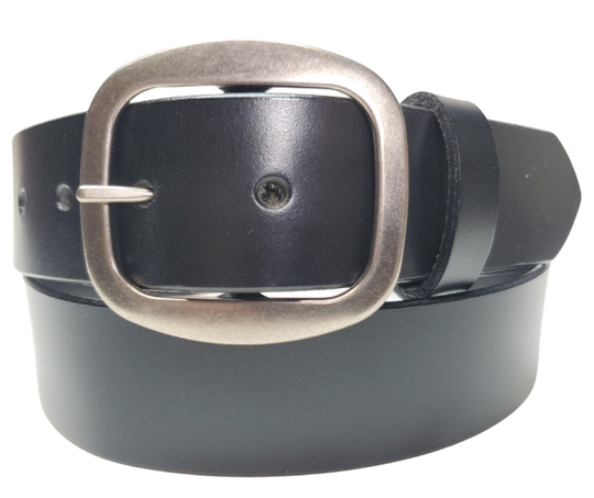 Go retro with our Ashbury Leather Belt, channeling those far-out 60's and 70's vibes! The 1 1/2" strap comes in classic Black or Brown, perfect for pairing with your trusty jeans and that beloved Grateful Dead tee. Feeling adventurous? Snap off the buckle for a quick style switch-up! Swing by our Smyrna, TN shop—just a stone's throw from Nashville's happening downtown scene.