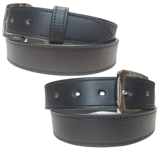 A great looking dress belt is the piece that pulls your look together for the daily grind. Made from USA Tanned Leather and USA made as well. The 1 1/4" width is perfect for most dress pants and a great ornate buckle front and center. Now stocked at our local Smyrna, TN store a short trip from downtown Nashville.