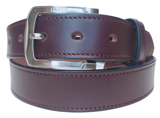 A great looking dress belt is the piece that pulls your look together for the daily grind. Made from USA Tanned Leather and USA made as well. The 1 1/4" width is perfect for most dress pants and a great ornate buckle front and center. Now stocked at our local Smyrna, TN store a short trip from downtown Nashville.