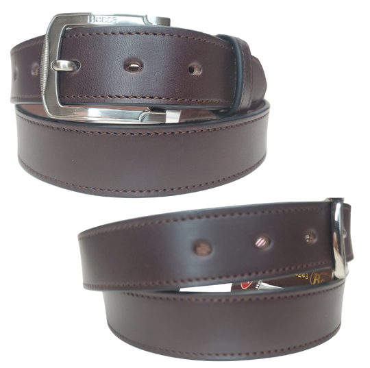 A great looking dress belt is the piece that pulls your look together for the daily grind. Made from USA Tanned Leather and USA made as well. The 1 1/4" width is perfect for most dress pants and a great ornate buckle front and center. Now stocked at our local Smyrna, TN store a short trip from downtown Nashville.