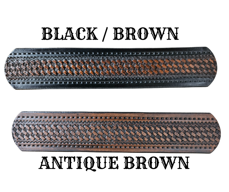 "The Dutton" Name Leather Belt