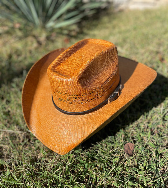 Whiskey River Western Straw Hat