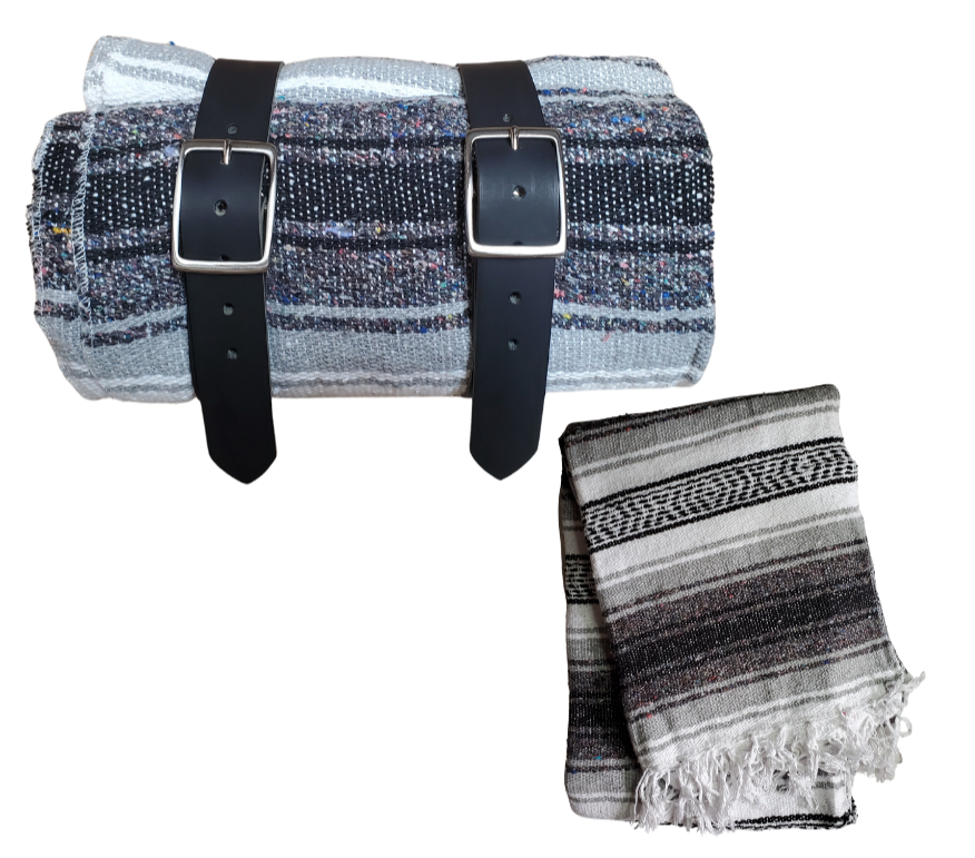 blanket roll backpack leather Tooled & cowhide rolling Genuine tooled leather Leather Blanket Roll