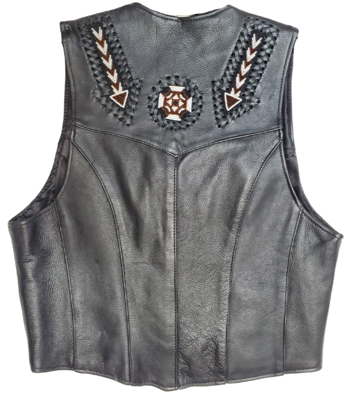 Vintage Bead Work Vest
