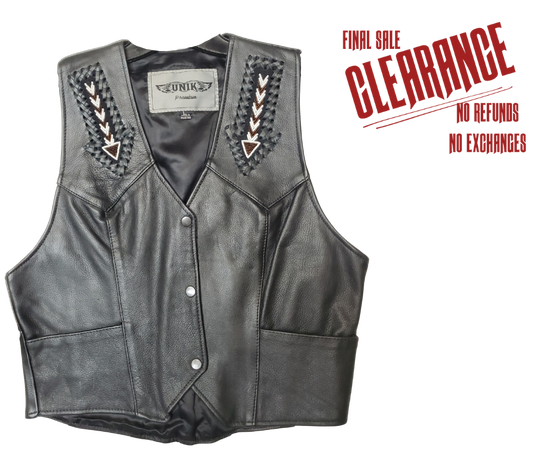 Vintage Bead Work Vest CLOSEOUT!!