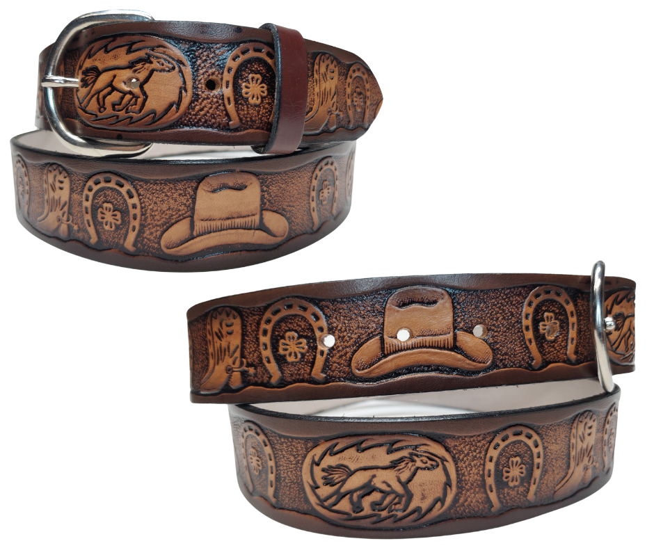 custom leather belts near me