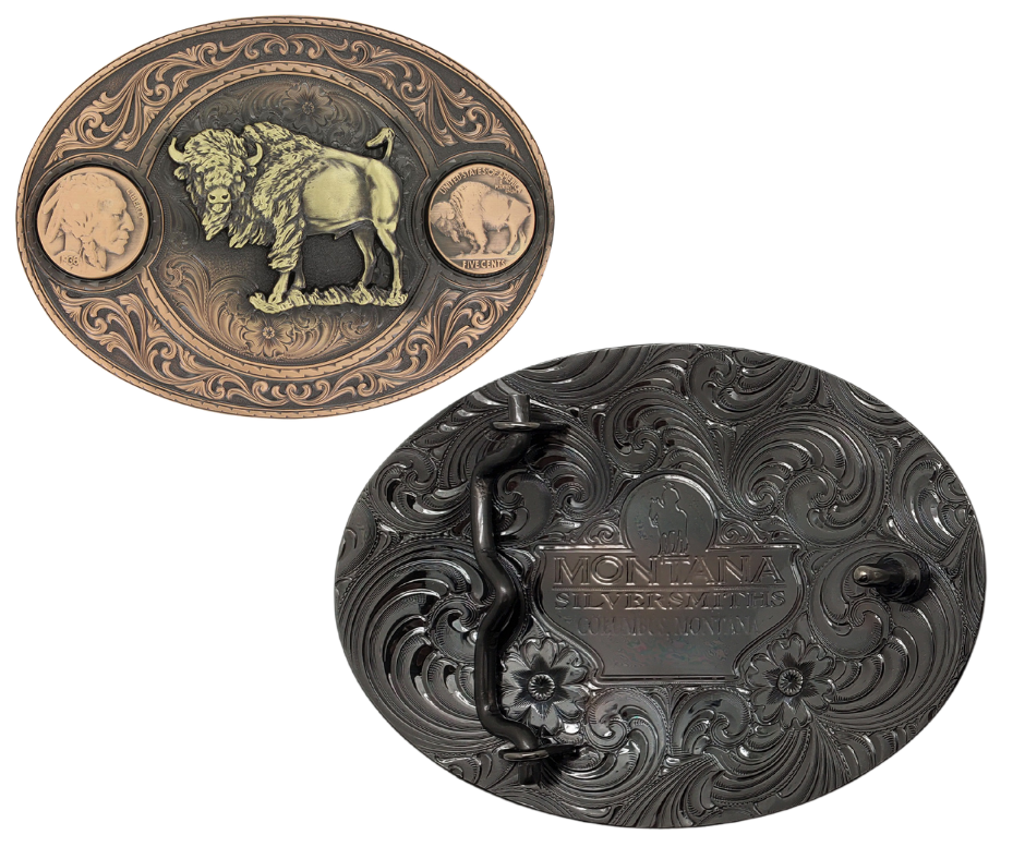 The "1913 Buffalo Nickel" Belt Buckle