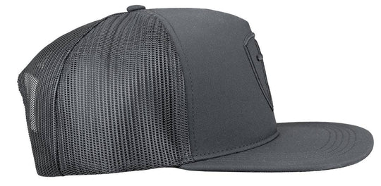 Thrive where you are planted in this “Solid Black Cross And Shield” Cap by Kerusso . Black with a tone-on-tone lofted embroidery design. God sent His only Son, Jesus Christ, to die on the cross in exchange for our sins. We sell these at our Smyrna, TN shop because we BELIEVE too!


Color: Black * 100% Polyester
Mid-Rise structured; flat bill
Lofted embroidery * Mesh back with snap closure
Do not launder
One size fits most