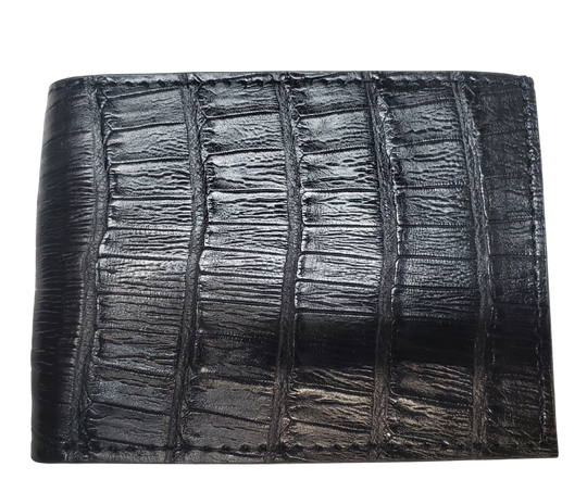 Made from authentic Classic Black or Cigar Brown Caiman leather, this bi-fold wallet blends classic western flair with luxurious materials that turn heads. True to Stetson’s legendary dedication to quality and craftsmanship, it offers 6 card slots, 2 hidden pockets underneath, and a spacious cash compartment. Available now at our Smyrna, TN store, just a short drive from downtown Nashville. Proudly made in Mexico.