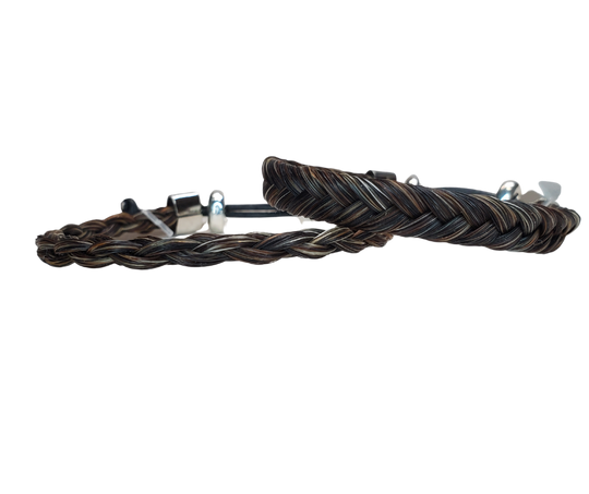 Discover the timeless charm of Braided Horsehair in our classic Western style bracelet. Features strong adjustable slider for durability. To ensure a comfortable fit, wear it snug or even take it in the water - just be sure to remove it before swimming or showering. You can find these at our shop in Smyrna, TN, conveniently located just a short drive away on I-24 from Nashville.