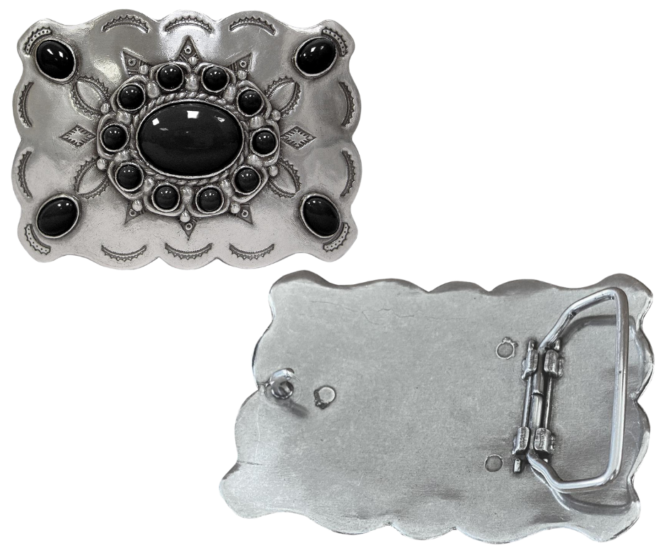 "The Sedona Mesa" Black Belt Buckle