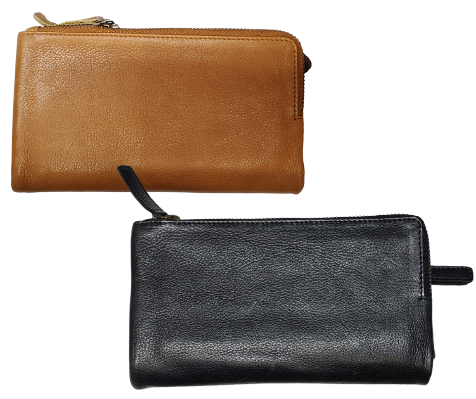 The "Charlotte" Soft Leather Clutch Wallet