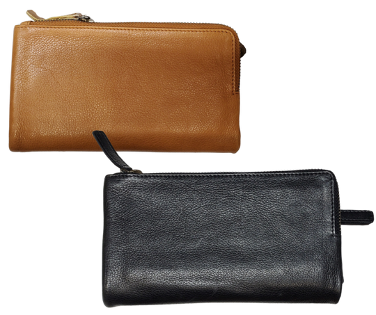 The "Charlotte" Soft Leather Clutch Wallet