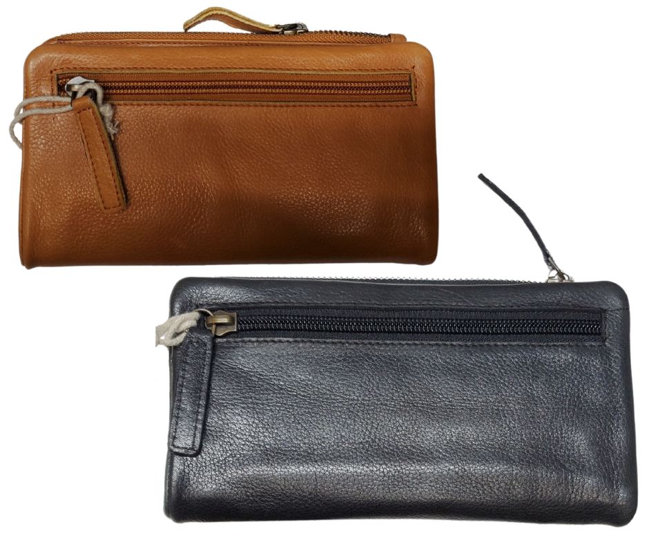 The "Charlotte" Soft Leather Clutch Wallet