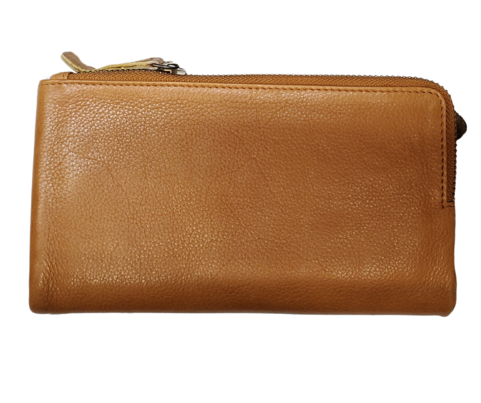 The "Charlotte" Soft Leather Clutch Wallet