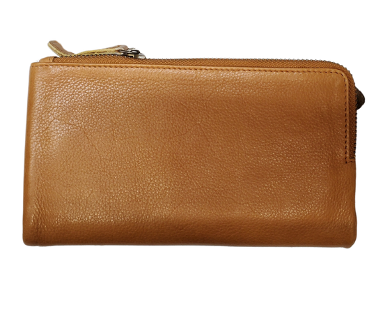 The "Charlotte" Soft Leather Clutch Wallet