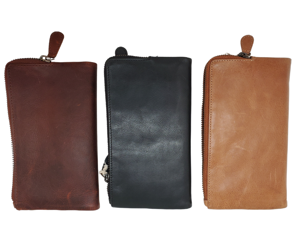 The "Charlotte" Soft Leather Clutch Wallet