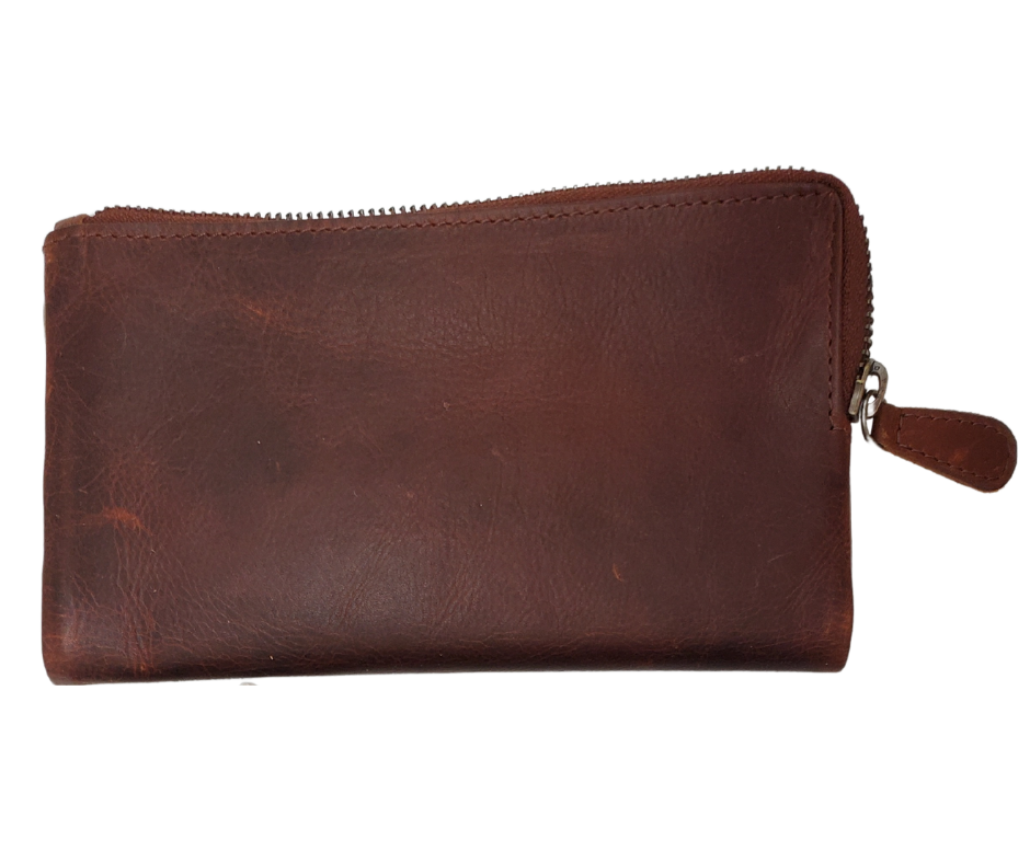 The "Charlotte" Soft Leather Clutch Wallet