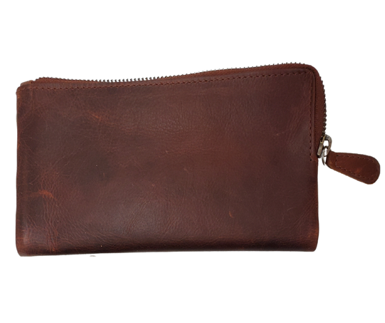 The "Charlotte" Soft Leather Clutch Wallet