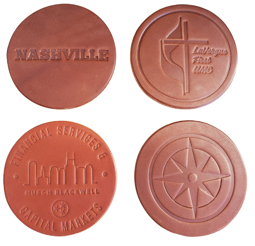 Let us put your LOGO/EVENT on Leather!