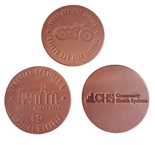 Let us put your LOGO/EVENT on Leather!