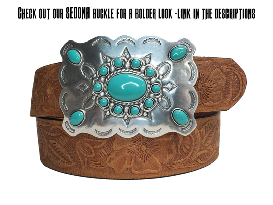 The "Cloverleaf" Leather Belt
